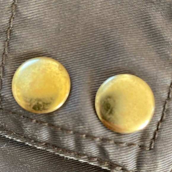 J. Crew Olive Biker Style Jacket - Picture 4 of 4